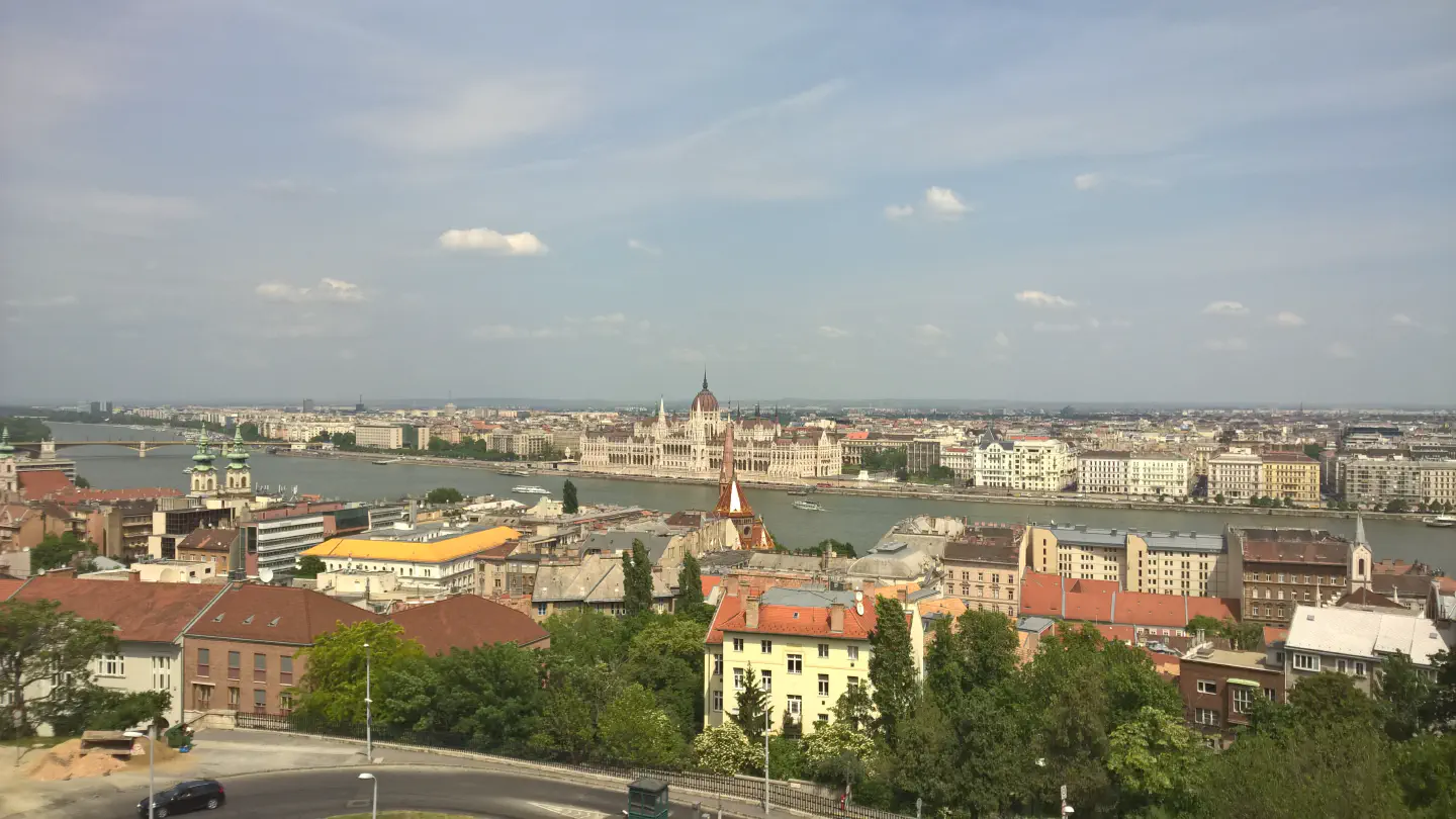 View of Parliament from Fishermen&rsquo;s Bastion